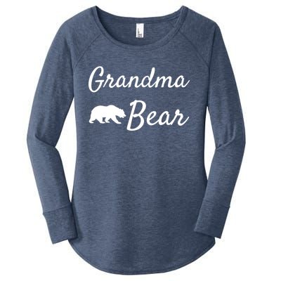 Grandma Bear Gift Christmas Papa Bear Mama Bear Bear Gift Women's Perfect Tri Tunic Long Sleeve Shirt