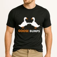 Goose Bumps Goosebumps Funny Geese Fist Bump Pun Cooling Performance Crew T-Shirt