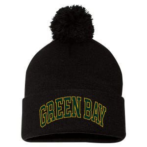 Green Bay Pom Pom 12in Knit Beanie