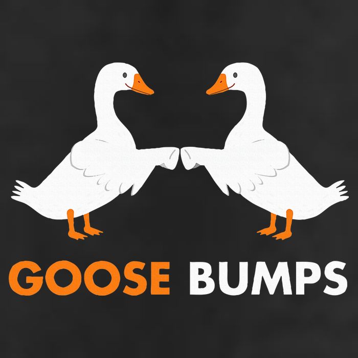 Goose Bumps Goosebumps Funny Geese Fist Bump Pun Cool Comfort Performance Bucket Hat