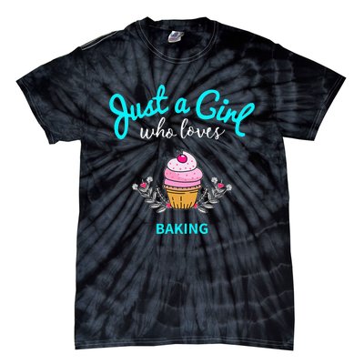 Girl Baking Tie-Dye T-Shirt