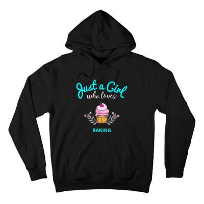 Girl Baking Tall Hoodie