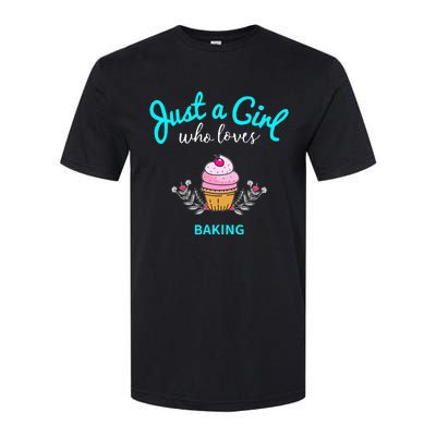 Girl Baking Softstyle® CVC T-Shirt