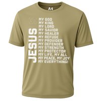 God Believer Gift Jesus Christian Lord Jesus Definition Cooling Performance Crew T-Shirt