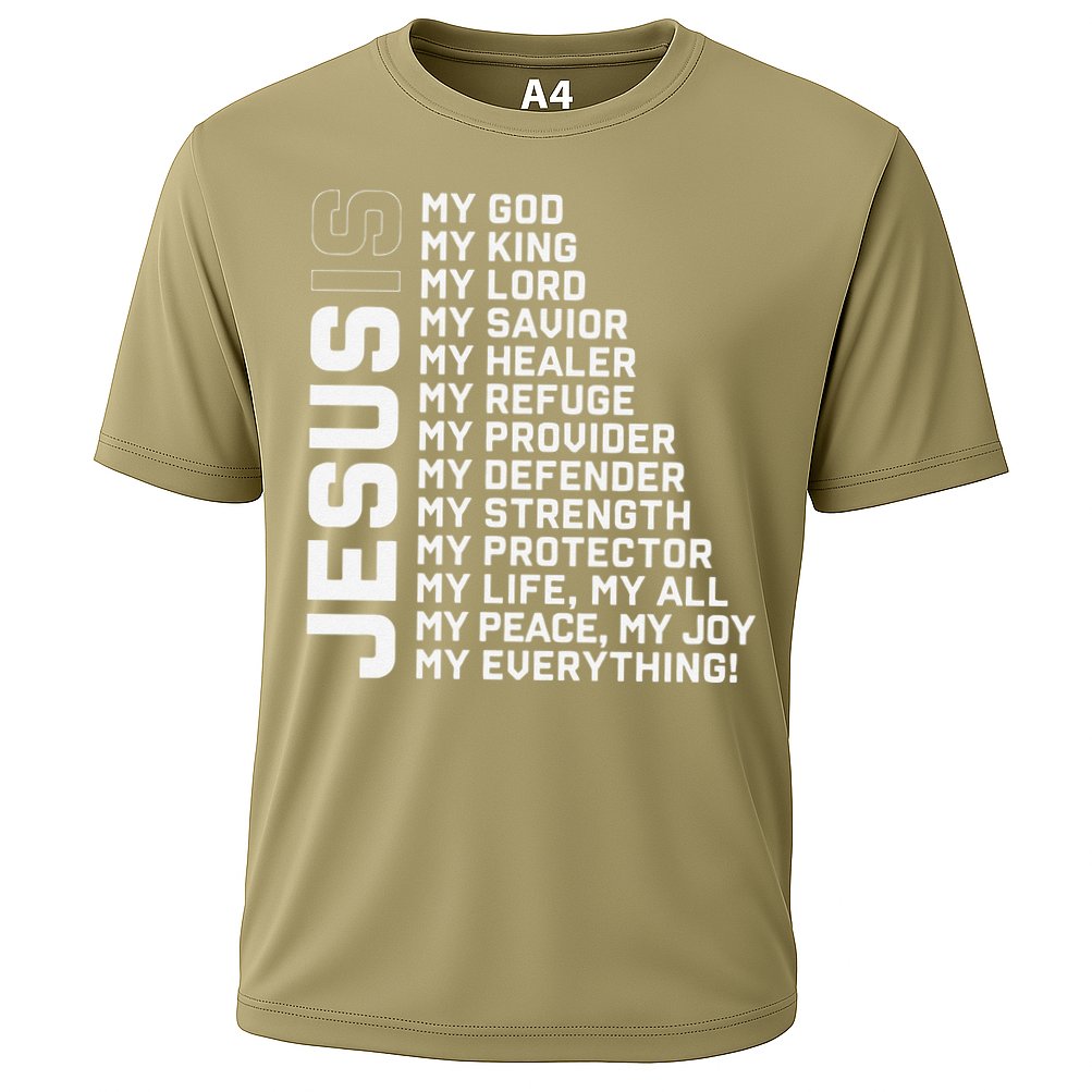 God Believer Gift Jesus Christian Lord Jesus Definition Cooling Performance Crew T-Shirt