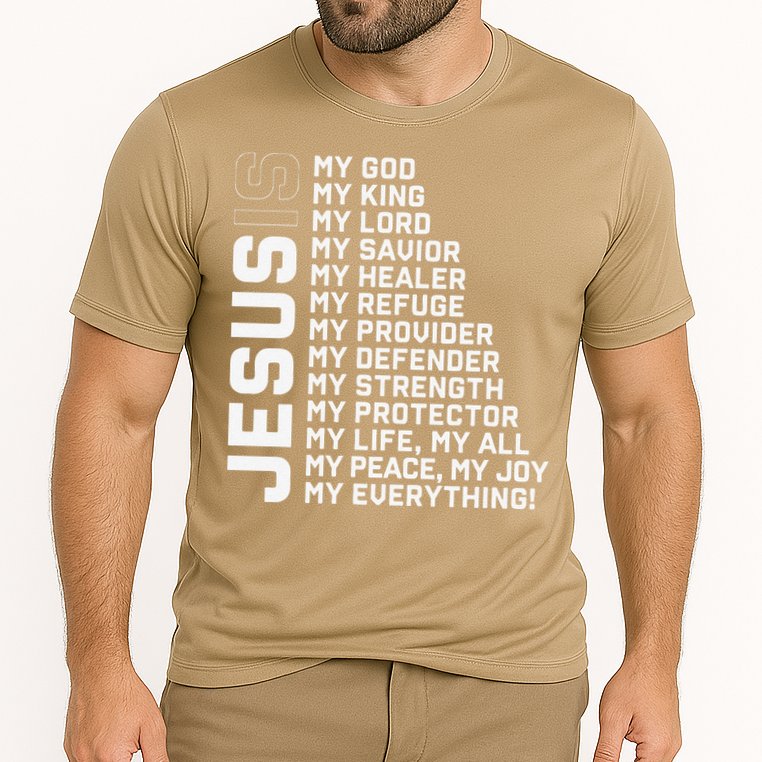God Believer Gift Jesus Christian Lord Jesus Definition Cooling Performance Crew T-Shirt