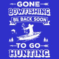 Gone Bowfishing Gift Bowfisher Hunting Tee Hunter Gift Infant Baby Jersey Bodysuit