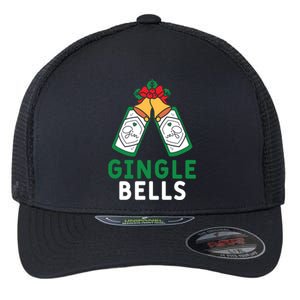 Gingle Bells Gin Funny Xmas Gin Er Christmas Ing Gift Flexfit Unipanel Trucker Cap