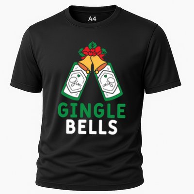 Gingle Bells Gin Funny Xmas Gin Er Christmas Ing Gift Performance Shirt