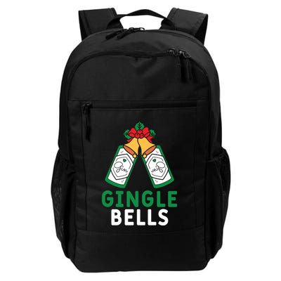 Gingle Bells Gin Funny Xmas Gin Er Christmas Ing Gift Backpack