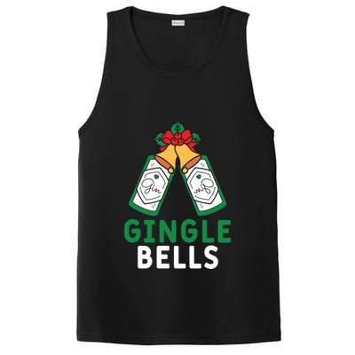 Gingle Bells Gin Funny Xmas Gin Er Christmas Ing Gift PosiCharge Competitor Tank