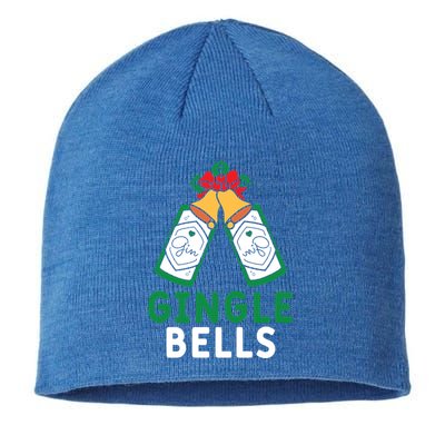 Gingle Bells Gin Funny Xmas Gin Er Christmas Ing Gift Sustainable Beanie