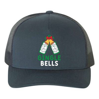 Gingle Bells Gin Funny Xmas Gin Er Christmas Ing Gift Yupoong Adult 5-Panel Trucker Hat