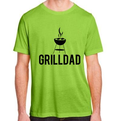 Grilldad Barbecue Grill Daddy Master Bbq Smoker Chef Dad Funny Gift Adult ChromaSoft Performance T-Shirt