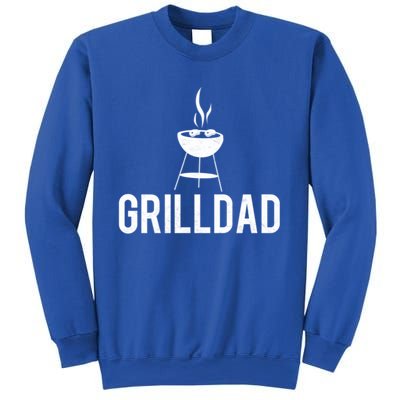 Grilldad Barbecue Grill Daddy Master Bbq Smoker Chef Dad Funny Gift Sweatshirt