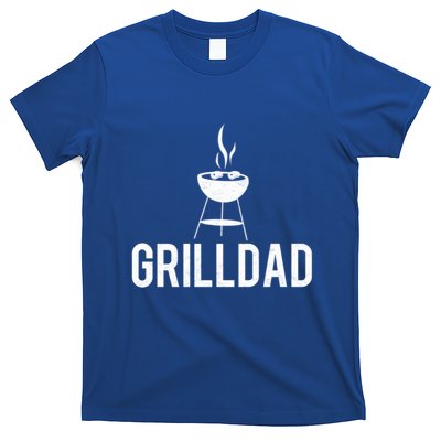 Grilldad Barbecue Grill Daddy Master Bbq Smoker Chef Dad Funny Gift T-Shirt