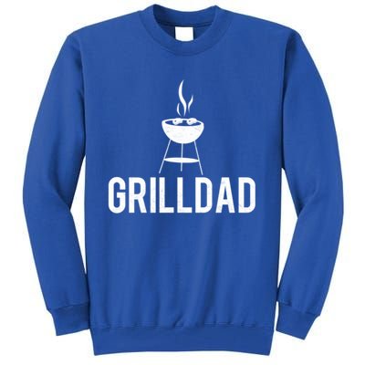 Grilldad Barbecue Grill Daddy Master Bbq Smoker Chef Dad Funny Gift Tall Sweatshirt