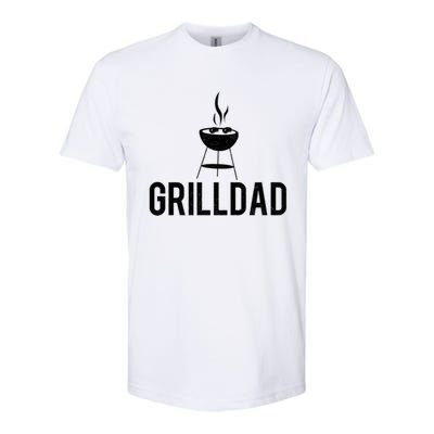 Grilldad Barbecue Grill Daddy Master Bbq Smoker Chef Dad Funny Gift Softstyle CVC T-Shirt