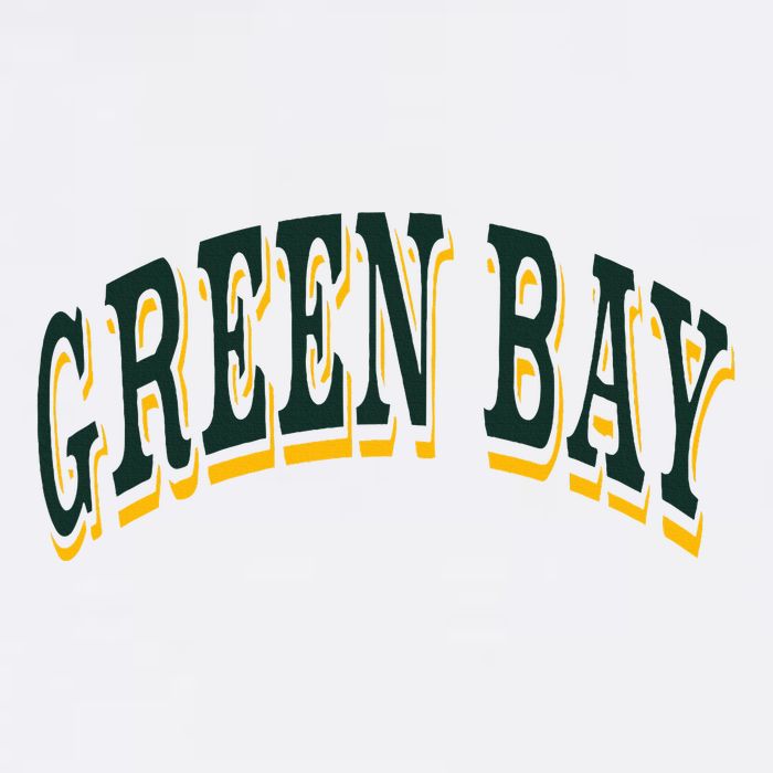 Green Bay 11oz C Handle Ceramic Mug
