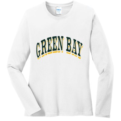 Green Bay Ladies Long Sleeve Shirt
