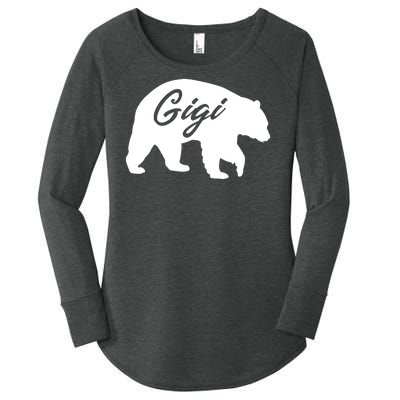 Gigi Bear Women's Perfect Tri Tunic Long Sleeve Shirt