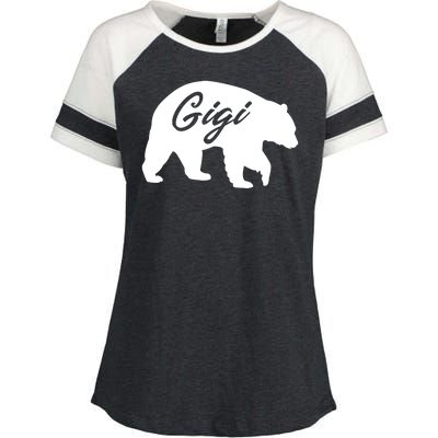 Gigi Bear Enza Ladies Jersey Colorblock Tee