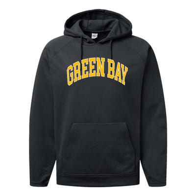 Green Bay Performance Fleece Hoodie