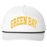 Green Bay Snapback Five-Panel Rope Hat