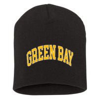 Green Bay Short Acrylic Beanie