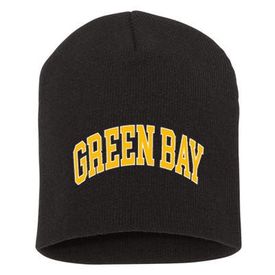 Green Bay Short Acrylic Beanie