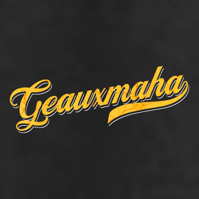 Geauxmaha Baseball 7 Panel Mesh Trucker Snapback Hat