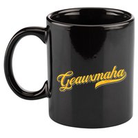 Geauxmaha Baseball 11oz C Handle Ceramic Mug