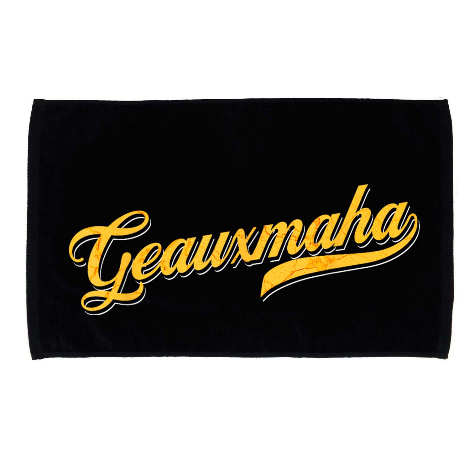 Geauxmaha Baseball Microfiber Hand Towel