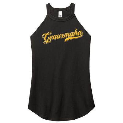 Geauxmaha Baseball Women’s Perfect Tri Rocker Tank