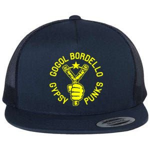 GOGOL BORDELLOs Flat Bill Trucker Hat