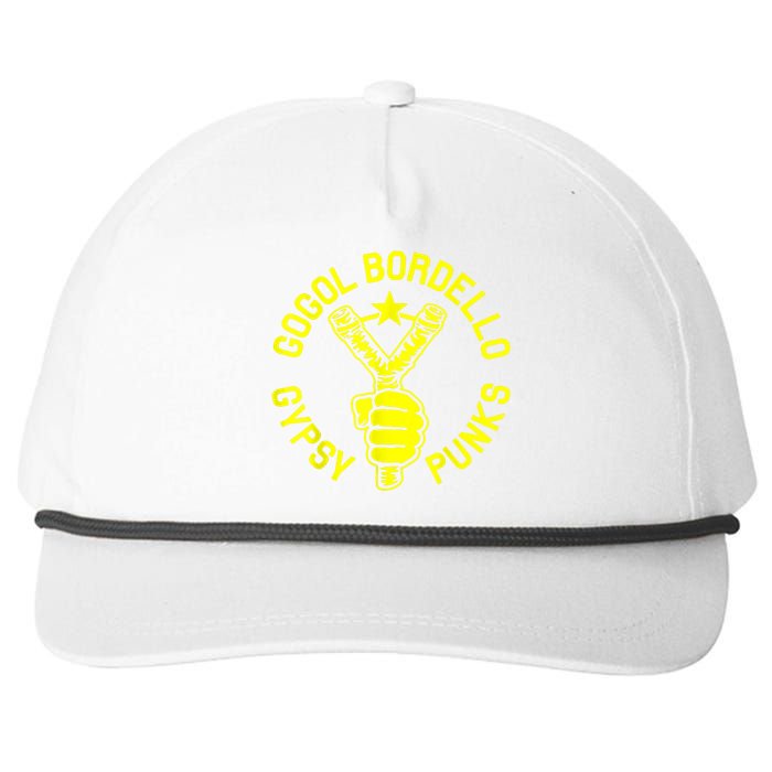 GOGOL BORDELLOs Snapback Five-Panel Rope Hat