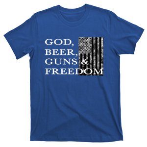 God Beer Guns Freedom Country Rights Party Republican Trendy Gift T-Shirt