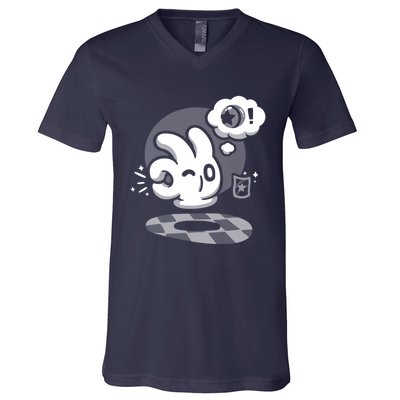 Glove Ball V-Neck T-Shirt