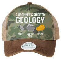 Geology BeginnerS Guide Funny Potato Rock Collector Legacy Tie Dye Trucker Hat