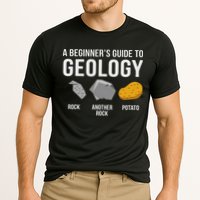 Geology BeginnerS Guide Funny Potato Rock Collector Performance Shirt