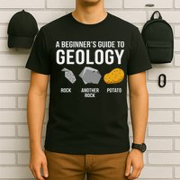 Geology BeginnerS Guide Funny Potato Rock Collector T-Shirt