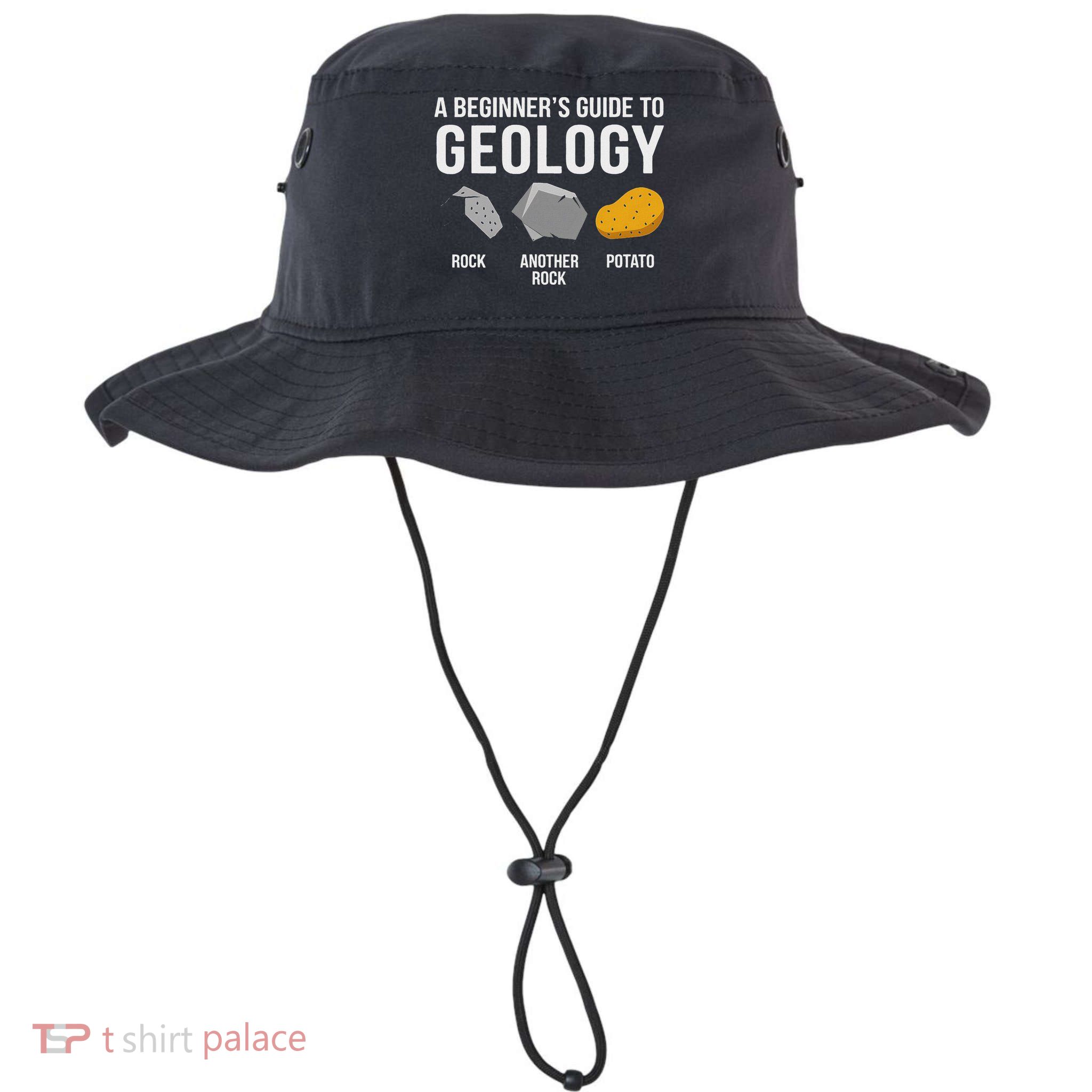 Geology BeginnerS Guide Funny Potato Rock Collector Bucket Hat