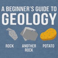 Geology BeginnerS Guide Funny Potato Rock Collector Garment-Dyed Sweatshirt