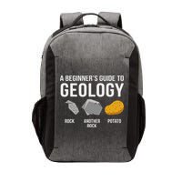 Geology BeginnerS Guide Funny Potato Rock Collector Vector Backpack