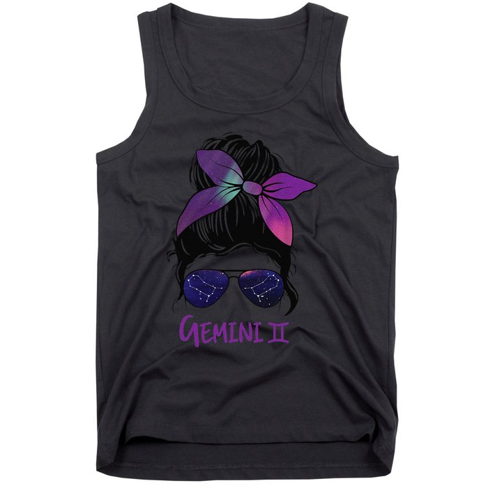 Gemini Birthday Gemini woman Zodiac Constellation Tank Top