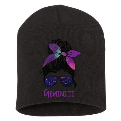 Gemini Birthday Gemini woman Zodiac Constellation Short Acrylic Beanie