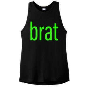 Green Brat Ladies PosiCharge Tri-Blend Wicking Tank