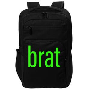 Green Brat Impact Tech Backpack