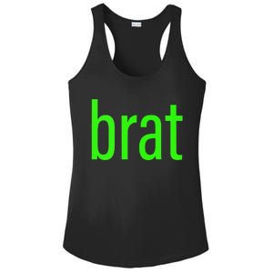 Green Brat Ladies PosiCharge Competitor Racerback Tank