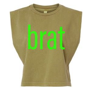 Green Brat Garment-Dyed Women's Muscle Tee